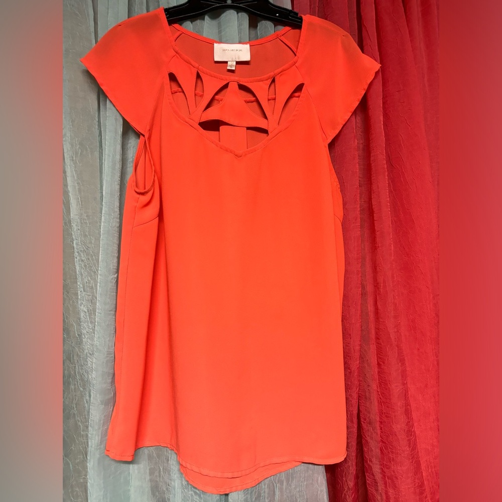 Skies are Blue XL sleeveless blouse